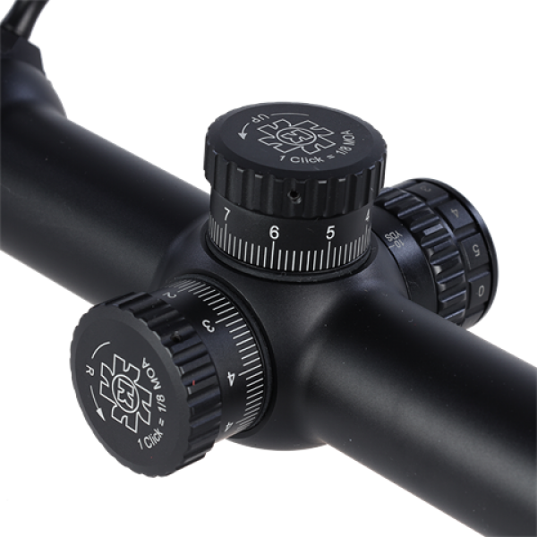 Konus Glory 3-24x56 SFP, fino (MRAD) - Visor de rifle